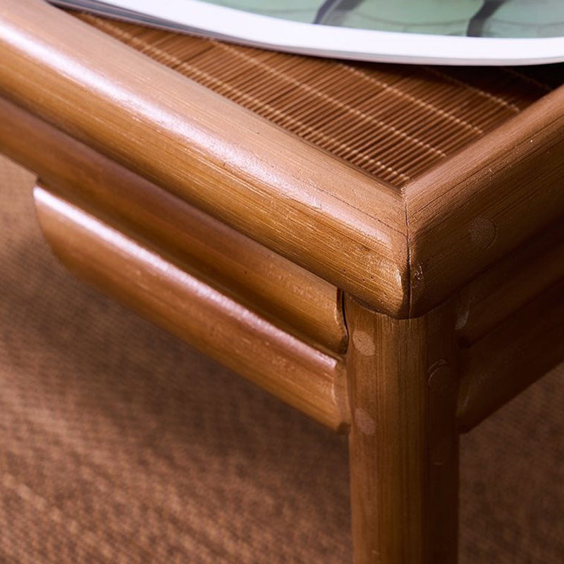 Low Bamboo Coffee Table