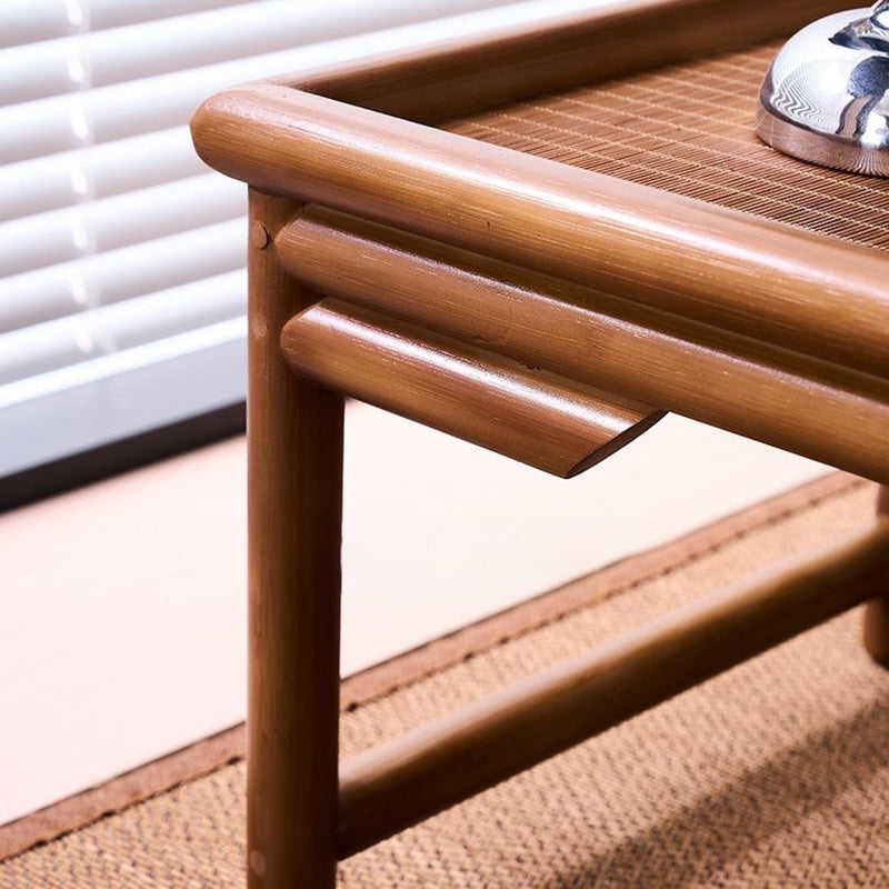 Low Bamboo Coffee Table