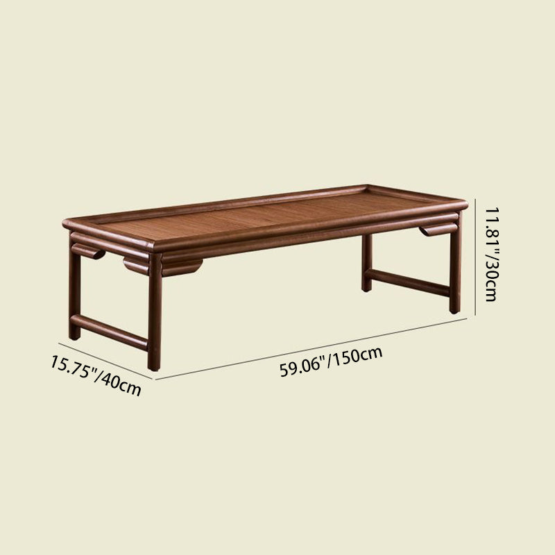 Low Bamboo Coffee Table