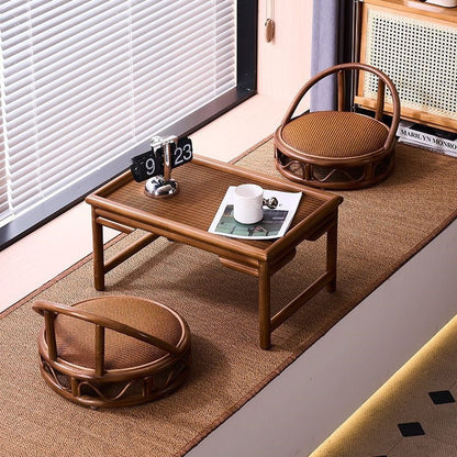 Low Bamboo Coffee Table