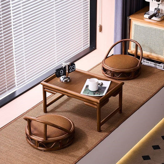 Low Bamboo Coffee Table