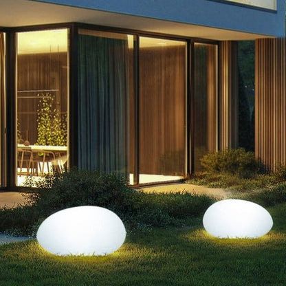 Stone-Shaped Garden Light