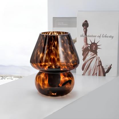 Hand-Blown Glass Table Lamp