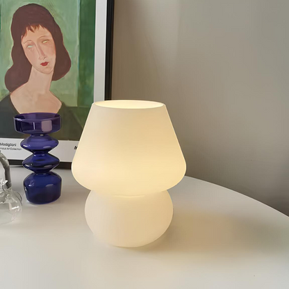 Hand-Blown Glass Table Lamp