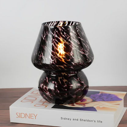 Hand-Blown Glass Table Lamp