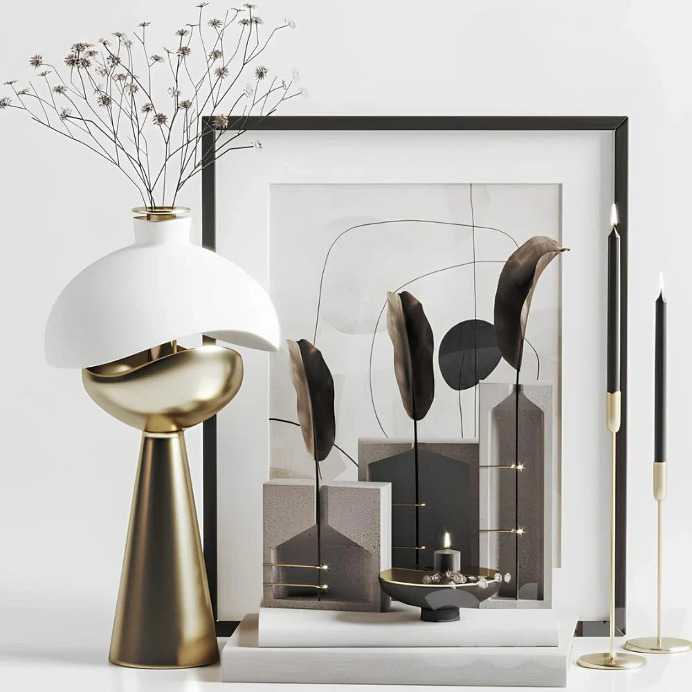 Layered Dome Cordless Table Lamp