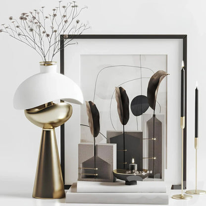 Layered Dome Cordless Table Lamp