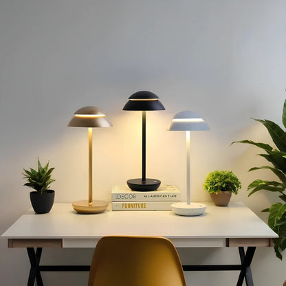 Cordless Aluminium Table Lamp
