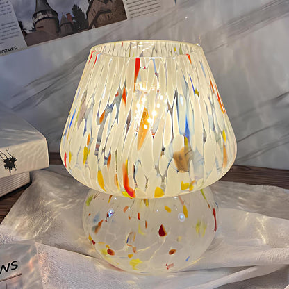 Hand-Blown Glass Table Lamp