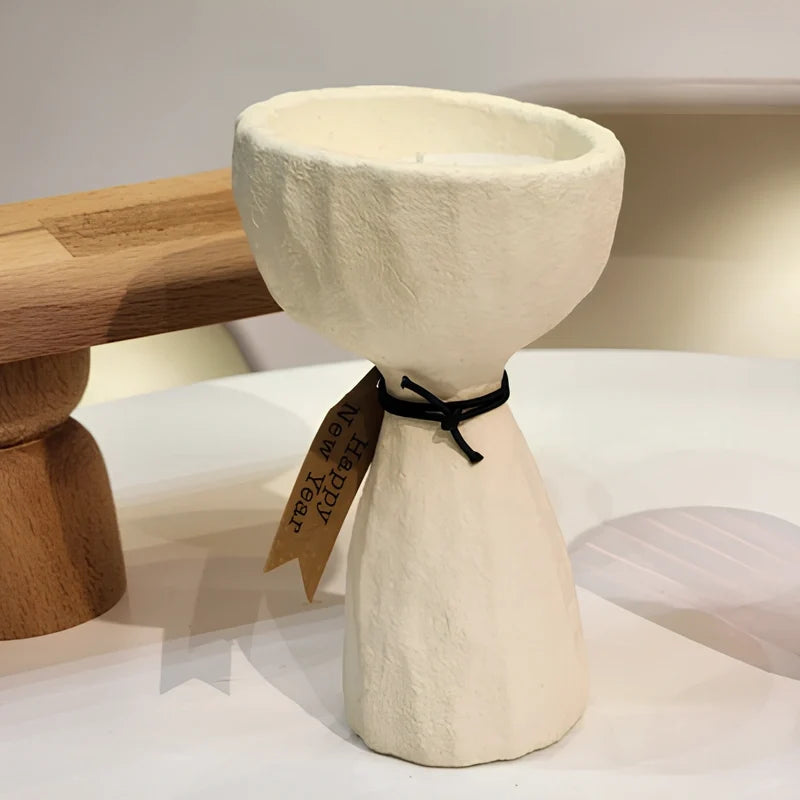 Cement Candle Holder