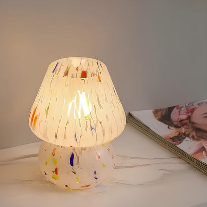 Hand-Blown Glass Table Lamp