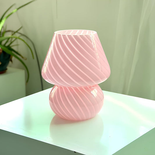 Hand-Blown Glass Table Lamp