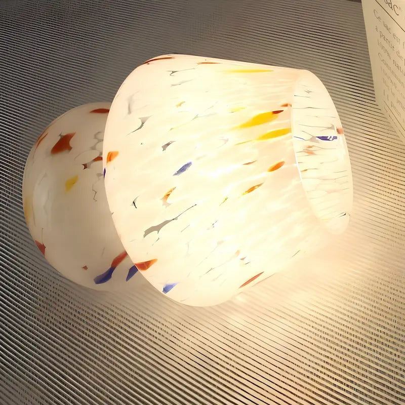 Hand-Blown Glass Table Lamp