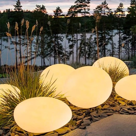 Stone-Shaped Garden Light
